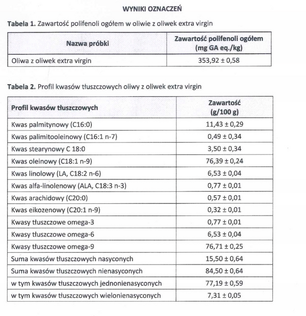 2 x Oliwa z oliwek wysoko polifenolowa Polyoil